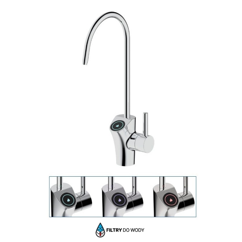 Inteligentny kranik odwróconej osmozy Ecoperla Revo