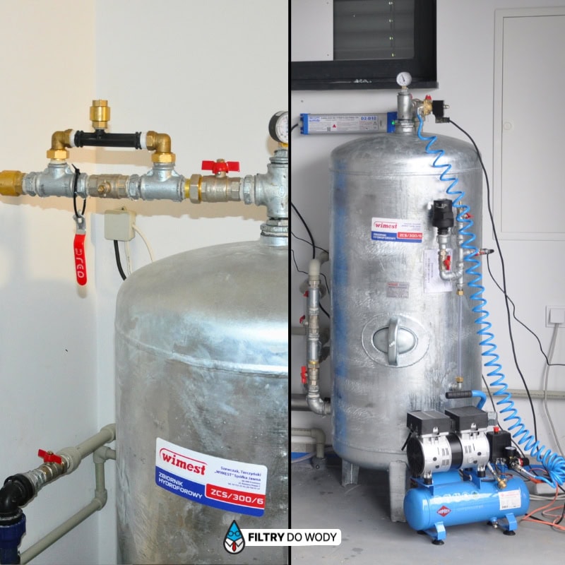 Montaż napowietrzacza wody
