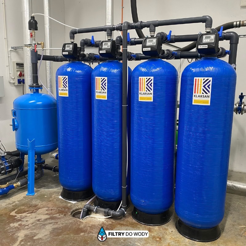 Montaż przemysłowych odżelaziaczy i odmanganiaczy