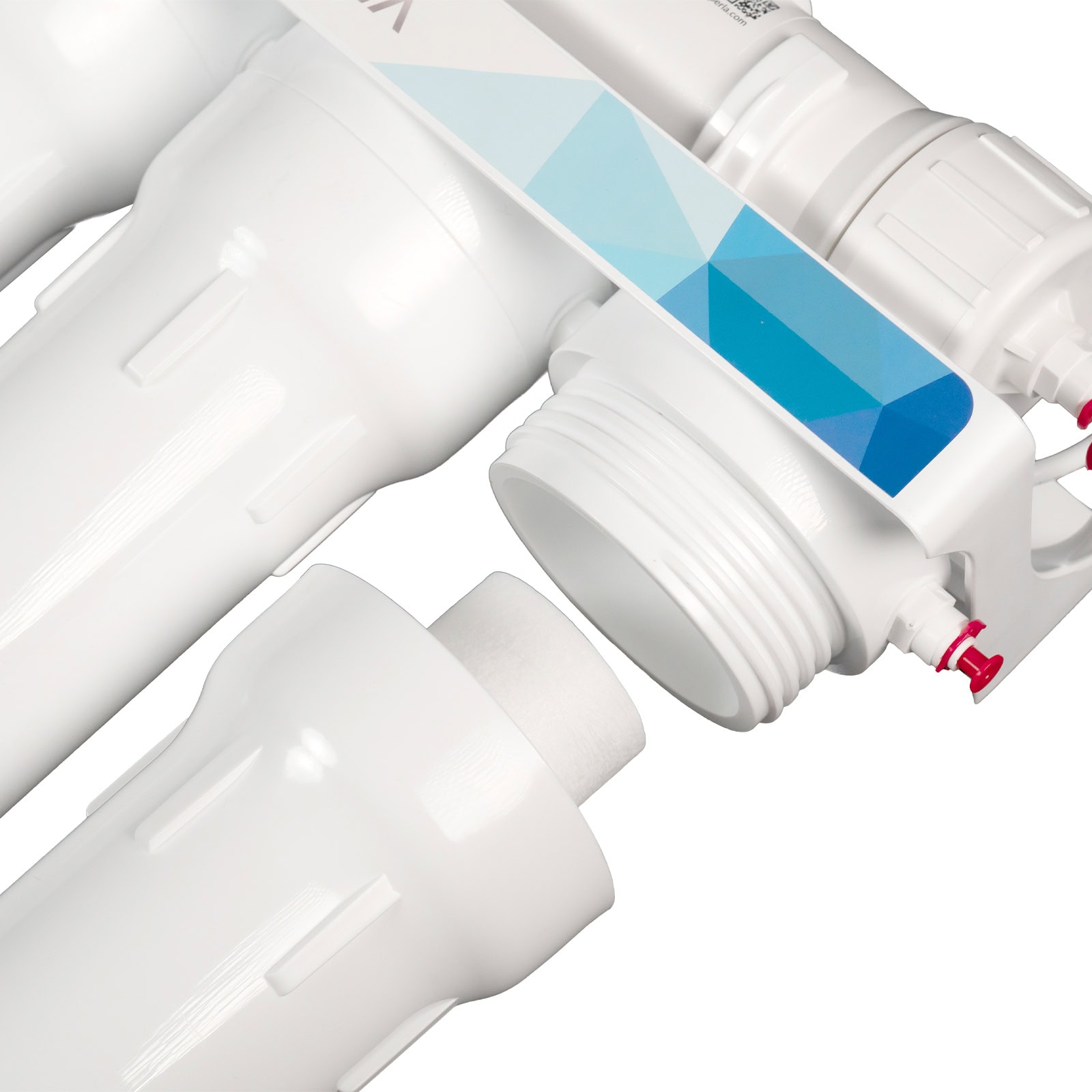 Odkręcony klosz odwróconej osmozy Ecoperla Flora