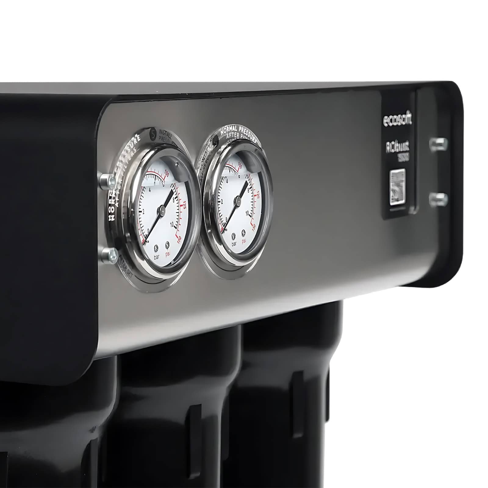 Manometry odwróconej osmozy Ecosoft RObust 1500