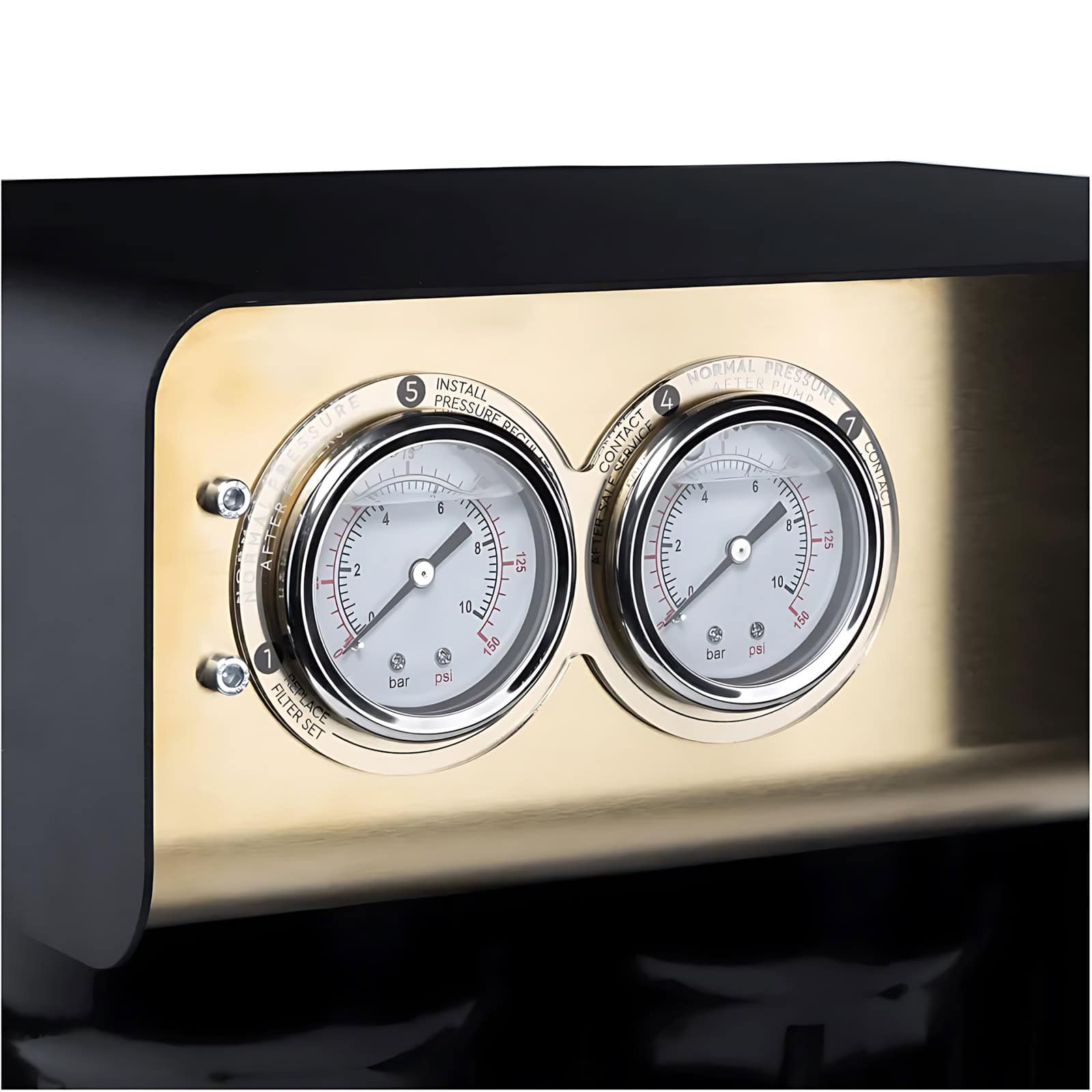 Manometry odwróconej osmozy Akcesoria odwróconej osmozy Ecosoft RObust COFFEE